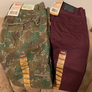 Levi’s girls jeans (2 pairs) size 16- 28/28. Slim fit.